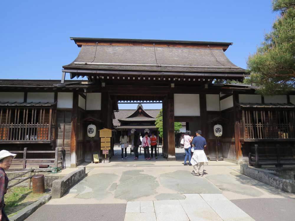 Entrance to Takayama Jinya